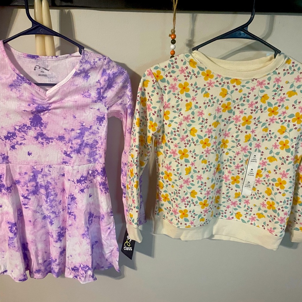 Brand new with tags!Girls sz 8 bundle .cat& jack and big sky brands